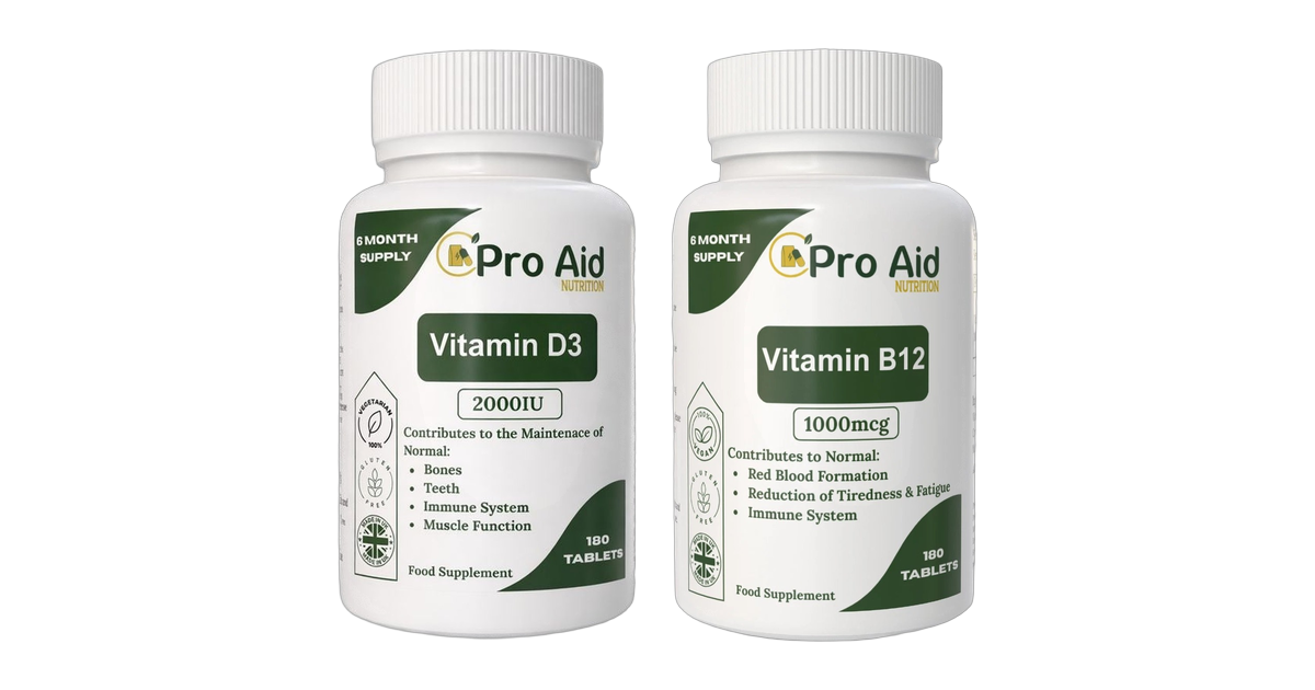 Proaid Winter Immune Bundle — Vitamin D3 and Vitamin B12