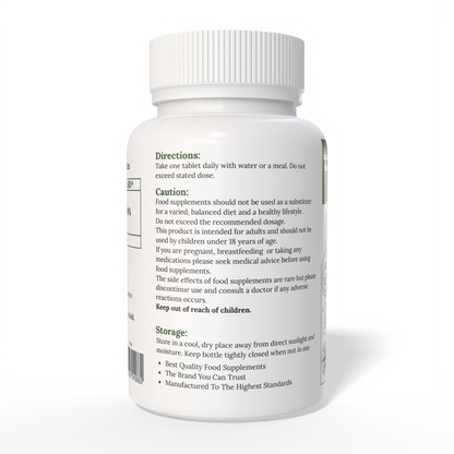 Magnesium Tablets 180 Pack by Proaid | Vegan & Vegetarian | 6 Months Supply | Made in UK