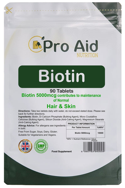 Biotin Supplement 5000MCG