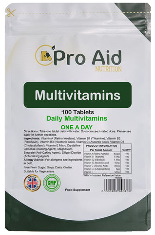 Multivitamins Tablets One A Day 100 Pack by Proaid